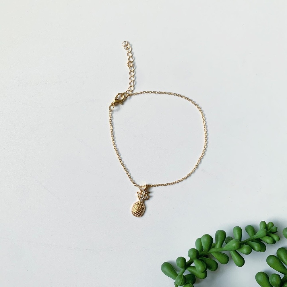 Brand New Pineapple Anklet
